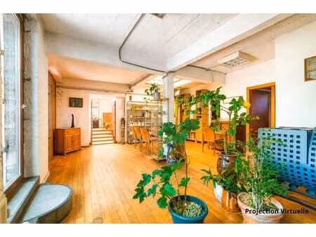immeuble aux volumes impressionnants avec loft et ateliers !