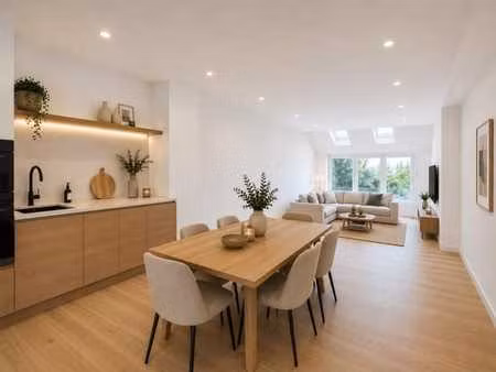 schaerbeek - duplex 2 chambres en casco de 110 m²