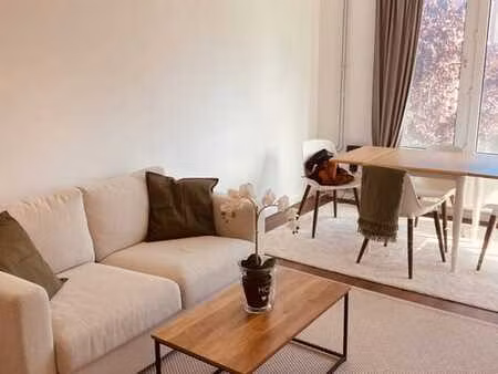 lumineux appartement 1ch meublé avec terrasse