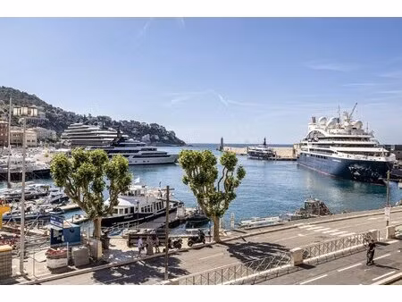 nice - le port - magnifique 2p vue panoramique à louer bail meublé