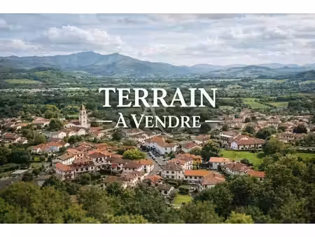 terrain hasparren 1600 m2
