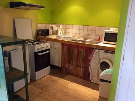 appartement meublé à louer en rez de jardin