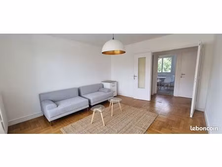 limoges chu - t3 meublé avec balcon et garage