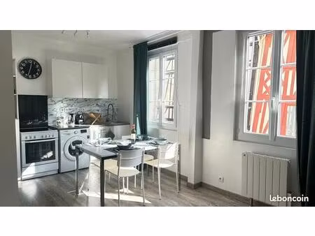 ? appartement meublé t2 tout inclus – hyper centre rouen – fibre – disponible dès octobre