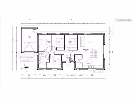 ? maison neuve 4 chambres – 111 m² – jardin 600 m² – garage – tosse