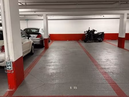 double emplacement de parking – paris 7ᵉ
