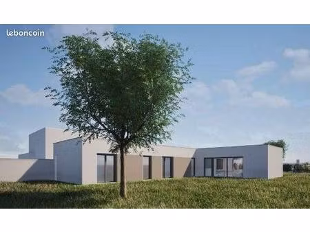 maison 120m2 neuve + garage double + terrain 700m2 à bonson