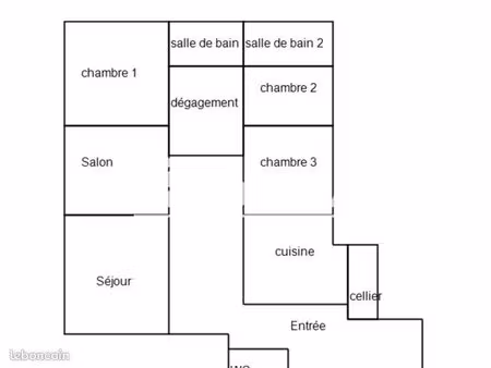 appartement 4 pièces 147 m²