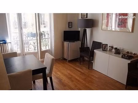 appartement 2p meublé  pasteur/volontaires  disponible le 1er juillet  1510 euros chaeges 