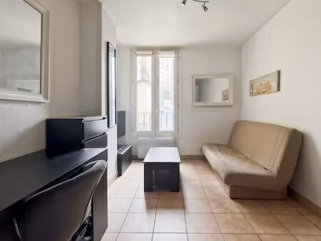 studio 17 m² – à 2 pas du métro – idéal investissement o