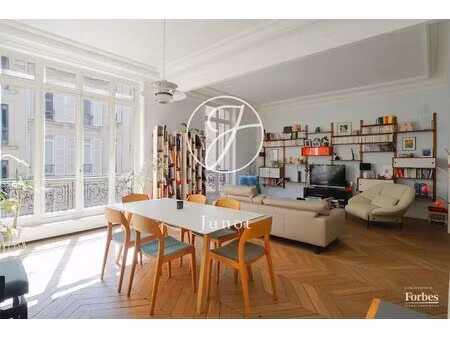 lisière 17e - europe - appartement - 5 pièces - 119 03 m² carrez - 3 chambres