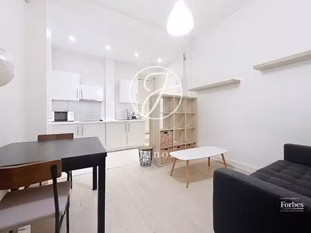 paris 18e - rue lapeyrère / jules joffrin - appartement à louer - 2 pièces meublé - 29 88m