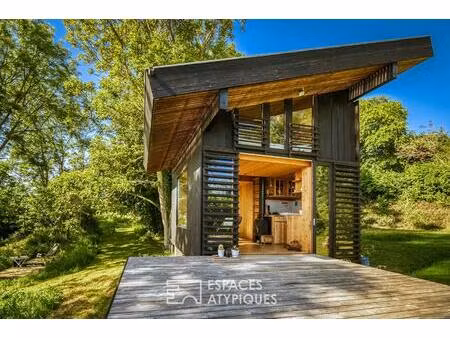 refuge architectural proche de la côte d'albâtre avec terrain constructible