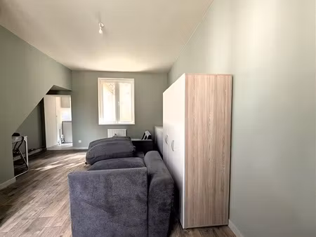 appartement - rdc - 24.60 m2 - 1 pièce - meublé