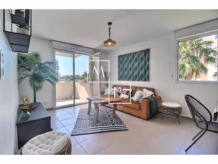 a louer - t3 meublé montpellier/croix d'argent 58m2 terrasse