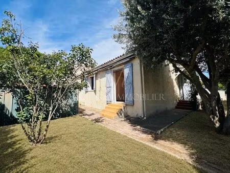 mauguio maison t4 avec garage sur un terrain de 417 m²