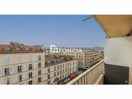 boulogne nord – 38 m² avec 2 balcons et vue panoramique à deux pas du marché escudier