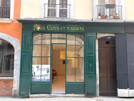 vente commerce 1 pièce 27 m² grenoble (38000)