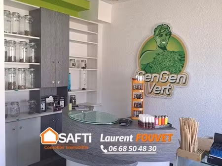 vente commerce 40 m² veauche (42340)