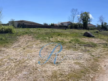 vente terrain 664 m² ouches (42155)