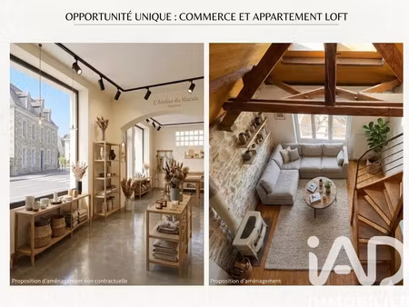 vente commerce 113 m² sautron (44880)