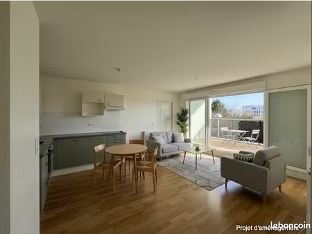 appartement 3 pièces 62 m²