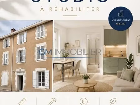studio 1 pièce 20 m²