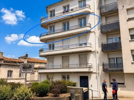 exclusivité • appartement d'exception t3/t4 - 84 m² avec vue panoramique à 180° — angoulêm