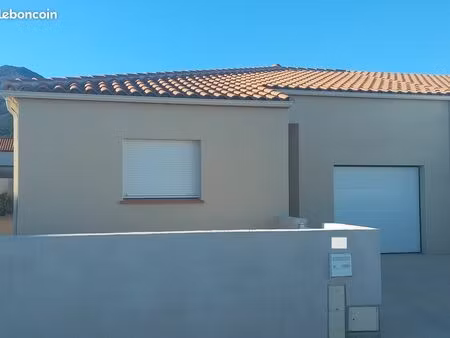 villa recente a louer a l’annee