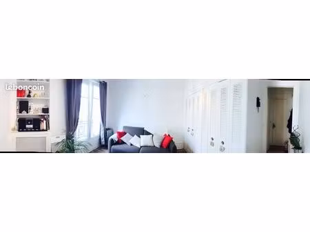 location joli studio meublé quartier abbesses montmartre paris