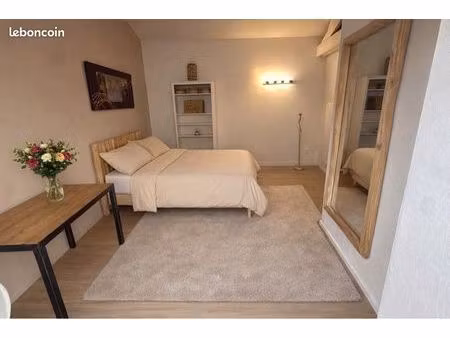 petit logement indépendant centre ville saint xandre