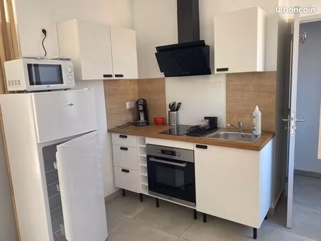 t2 meublé - idéal étudiant- septembre à juin