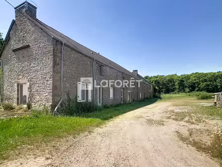 maison-corps de ferme meneac 3 pièce(s) 110 m2