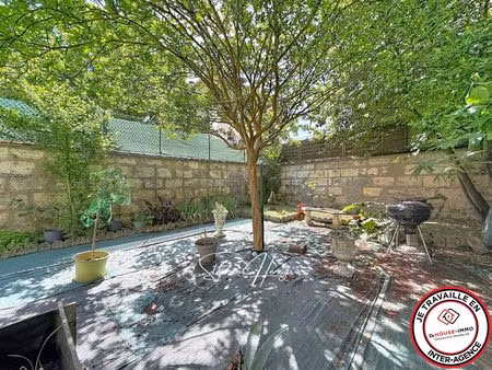 bordeaux saint-seurin (33000) - appartement 85 m² - 2 chambres - jardin privatif 142 m² - 