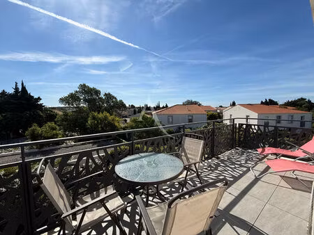 vente appartement 3 pièces  59.65m²  istres