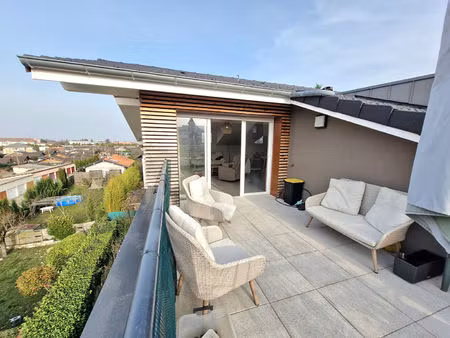 attique thonon les bains 4 pièces 118 m2