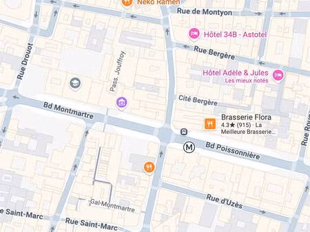 vente commerce paris 75009 130m²