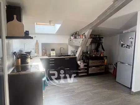 appartement t4 de 108.21 m² avec garage et terrasse - rdc - loire sur rhône