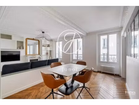 paris 17e - rue caroline / batignolles - appartement à louer - 73 74m² carrez - 2 chambres