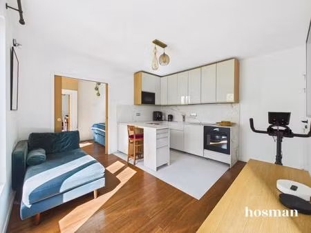 coup de coeur 2 pièces de 26 m2 - lumineux et sur jardin - métro saint-mandé - rue de la p