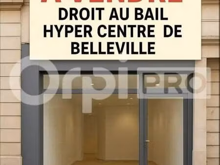 location commerce belleville en beaujolais 69220 52m²