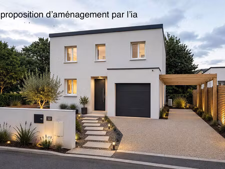 a vendre maison neuve lannilis plein centre-ville maison familiale 5 chambres