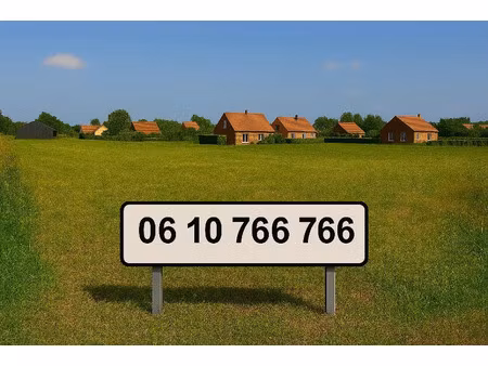 vente terrain 550 m² à athies (62223)  87 000 €