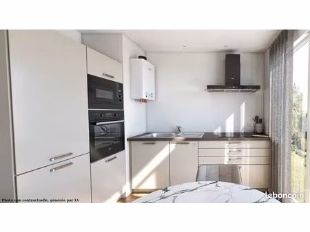 location meublé d'un appartement t2  situé au cours fauriel