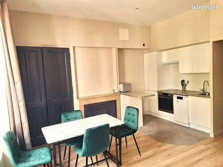 t3 meublé et climatisé de 45m² – gratte-ciel / rue du dr rollet – idéal colocation