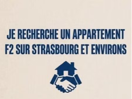 recherche location - je cherche un f2 sur strasbourg