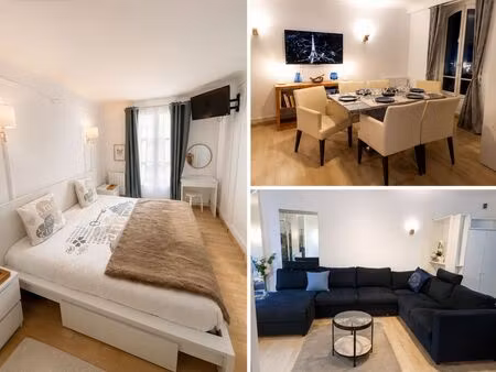 paris notre-dame – appartement meublé de standing 70 m² – 4 000 cc/mois
