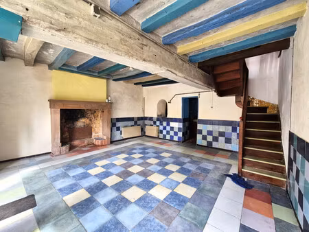 vente maison de ville durtal  107m² 3 pièces 90 000€ maine-et-loire