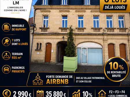 vente immeuble 0 pièces 466.89 m² à hombourg-haut (57470)  375 000 €