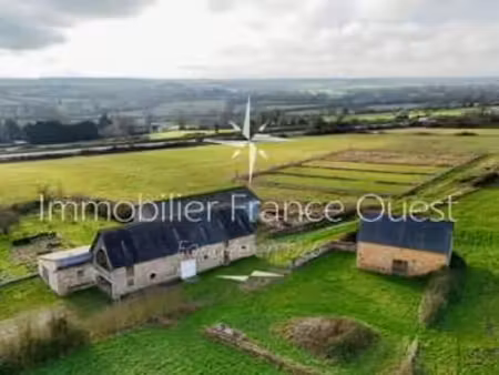 vente longère et corps de ferme à saint-jean-sur-erve (53270) : à vendre / 760m² saint-jea